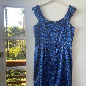 - Maggy London Blue Sleeveless Dress, Size 14‎
